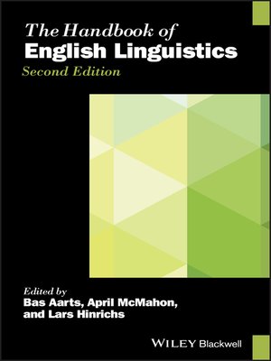 cover image of The Handbook of English Linguistics